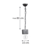 INLIGHT FOTISTIKO OROFIS XuLINO/SXOINI FuSIKO E27 5318-1